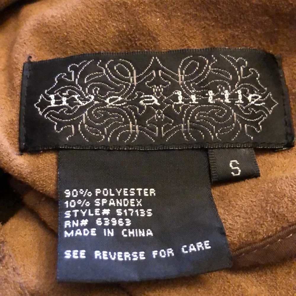 Live a Little Faux Suede Moto Distressed Jacket - Picture 8 of 9